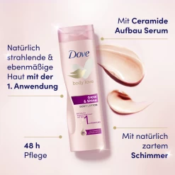 DOVE Body Love Glow & Shine Body Lotion 15 DOVE Body Love Glow & Shine Body Lotion -hochwertige Pflegeprodukte MAM 8440329 SHOP IMAGE 1.4