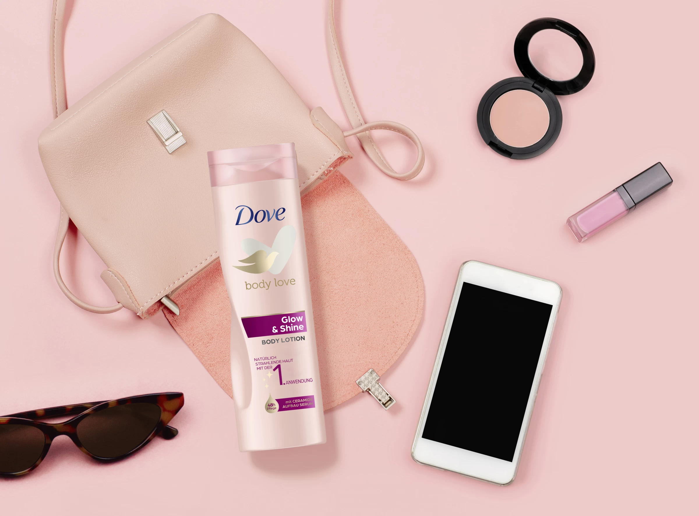 DOVE Body Love Glow & Shine Body Lotion 6 DOVE Body Love Glow & Shine Body Lotion – Bild 4