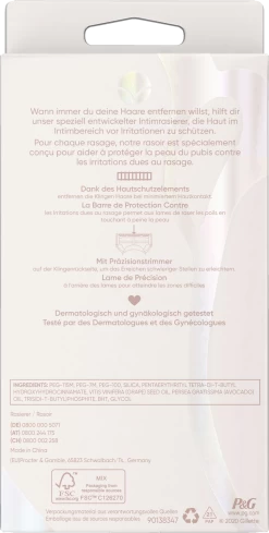 Satin Care Rasierer Für Den Intimbereich 10 Satin Care Rasierer Für Den Intimbereich -hochwertige Pflegeprodukte MAM 8457879 SHOP IMAGE 1.4