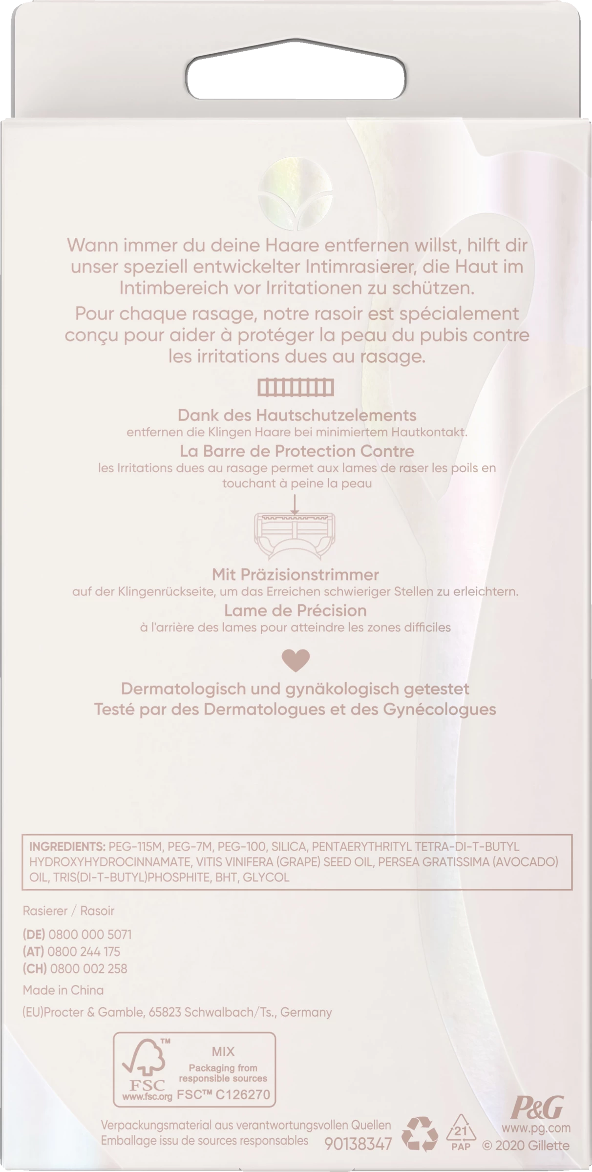 Satin Care Rasierer Für Den Intimbereich 6 Satin Care Rasierer Für Den Intimbereich – Bild 4