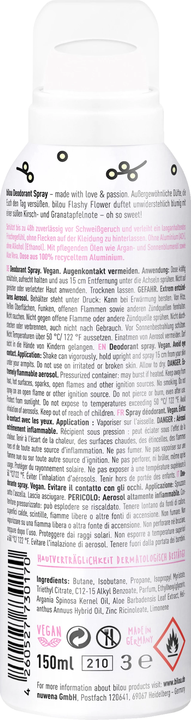 Deodorant Spray Flashy Flower 4 Deodorant Spray Flashy Flower – Bild 2