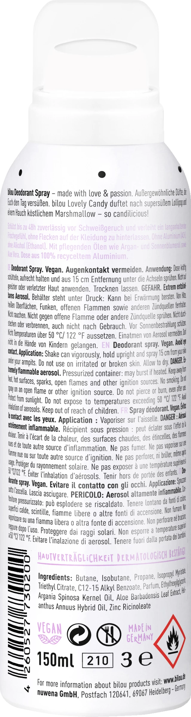 Deodorant Spray Lovely Candy 4 Deodorant Spray Lovely Candy – Bild 2