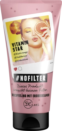 Duschpeeling Mit Erdbeersamen Vitamin Star