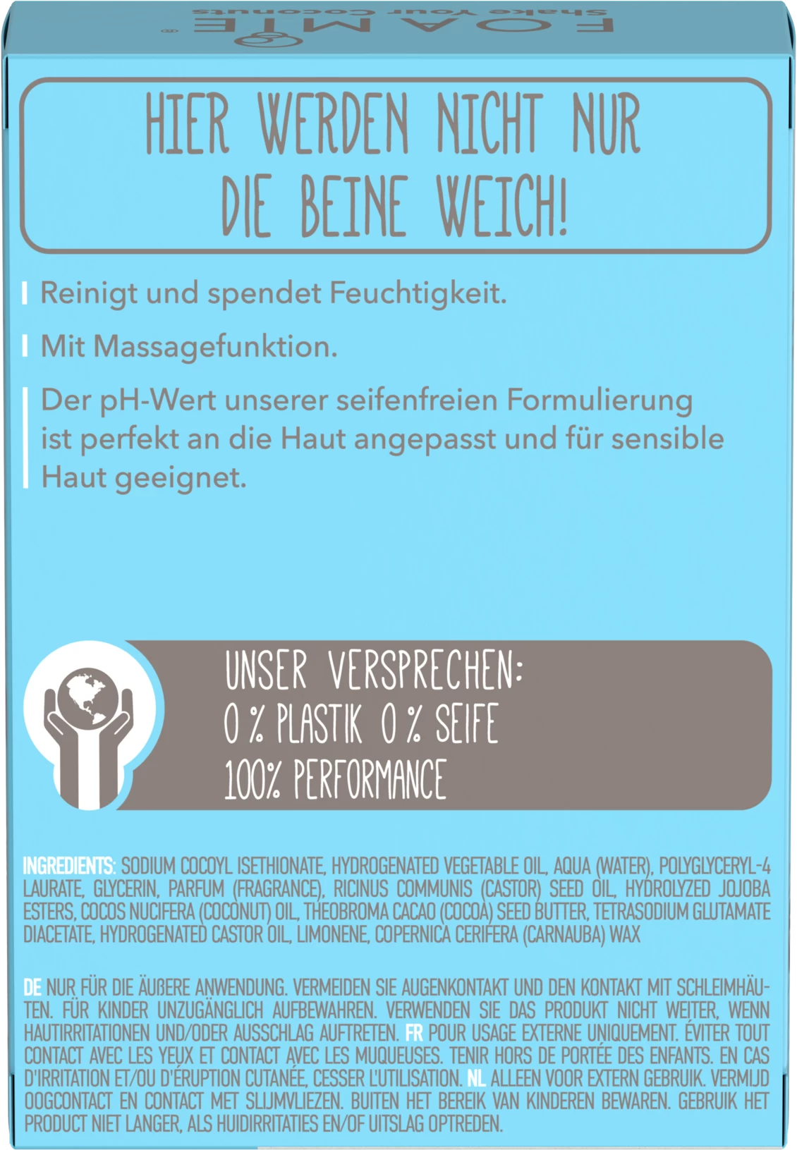 Feste Duschpflege Kokos & Kakaobutter 5 Feste Duschpflege Kokos & Kakaobutter – Bild 3