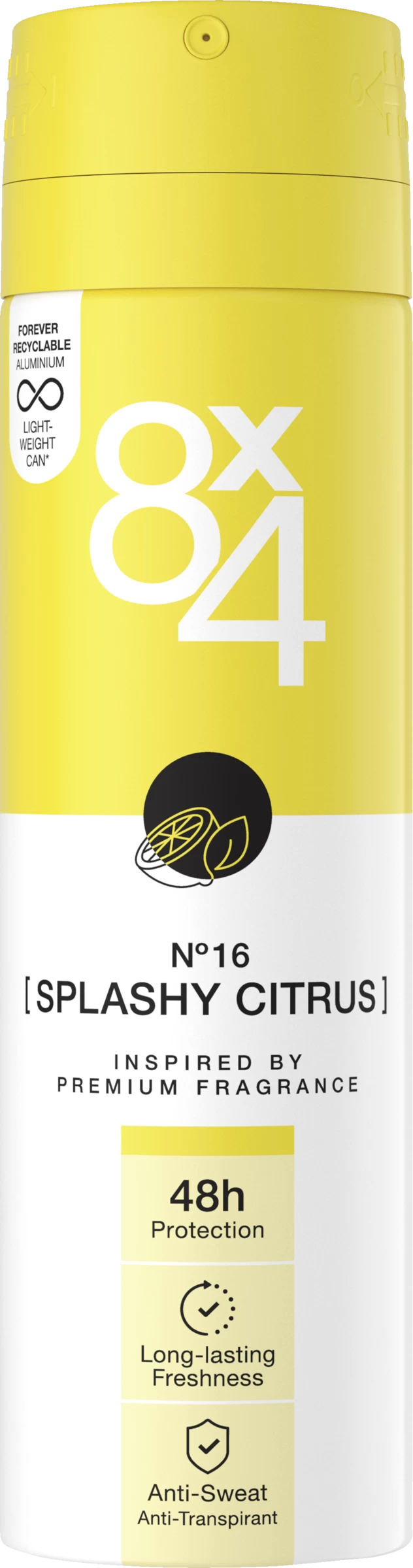 Anti-Transpirant Spray N°16 Splashy Citrus 3 Anti-Transpirant Spray N°16 Splashy Citrus