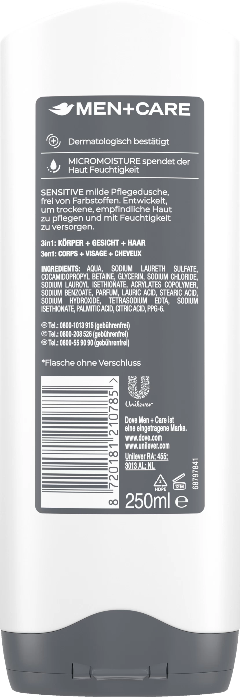 Duschgel Sensitive 4 Duschgel Sensitive – Bild 2