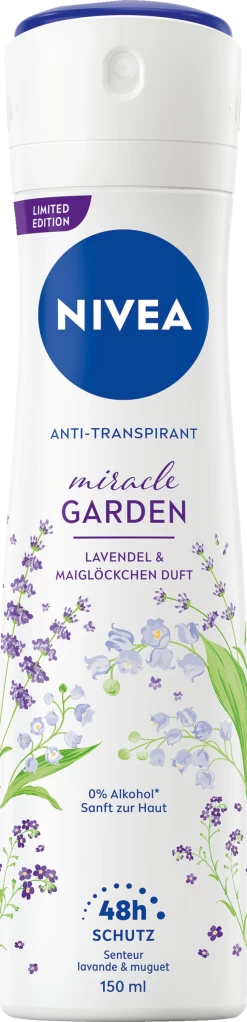 NIVEA Anti-Transpirant Spray Miracle Garden Lavendel