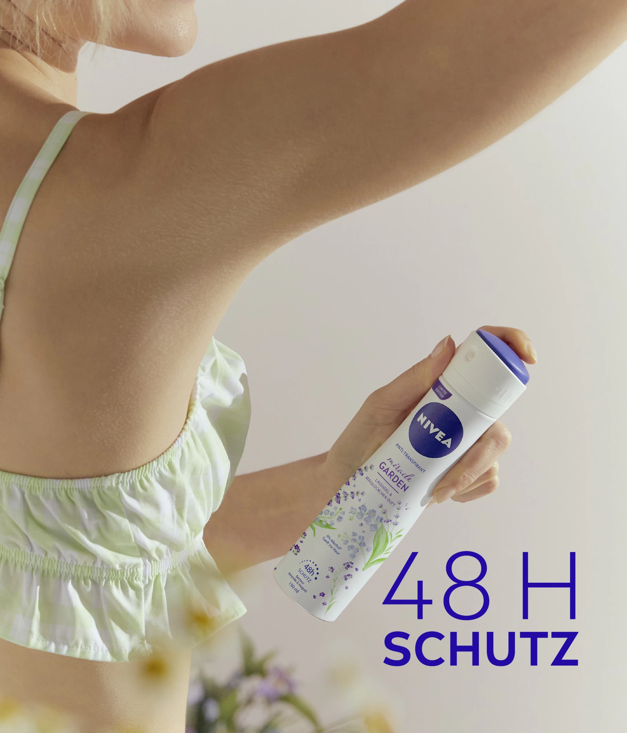 NIVEA Anti-Transpirant Spray Miracle Garden Lavendel 5 NIVEA Anti-Transpirant Spray Miracle Garden Lavendel – Bild 3