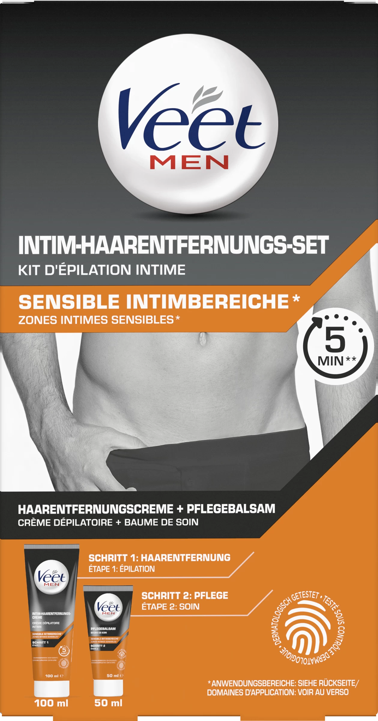 Intim Haarentfernungs-Set Für Männer 3 Intim Haarentfernungs-Set Für Männer