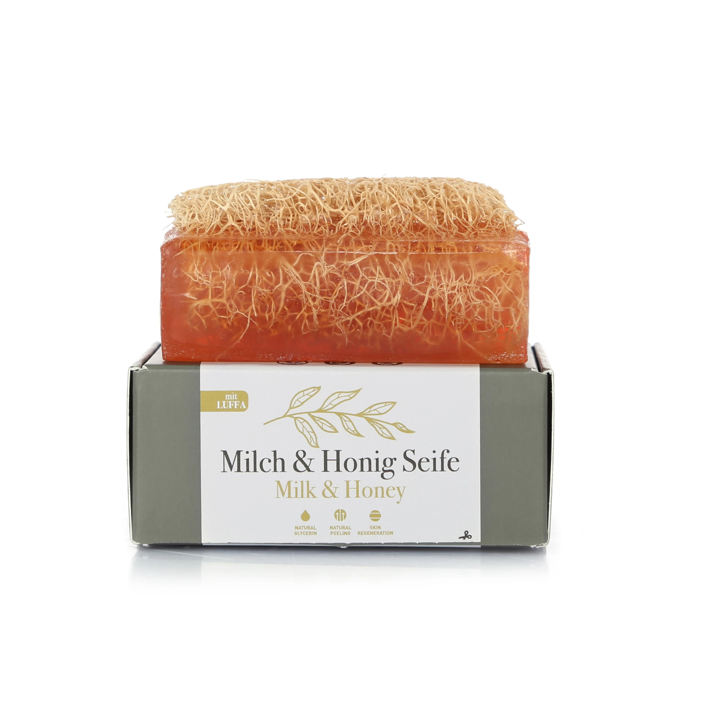 Milch & Honig Duschseife Mit Luffa 6 Milch & Honig Duschseife Mit Luffa – Bild 4