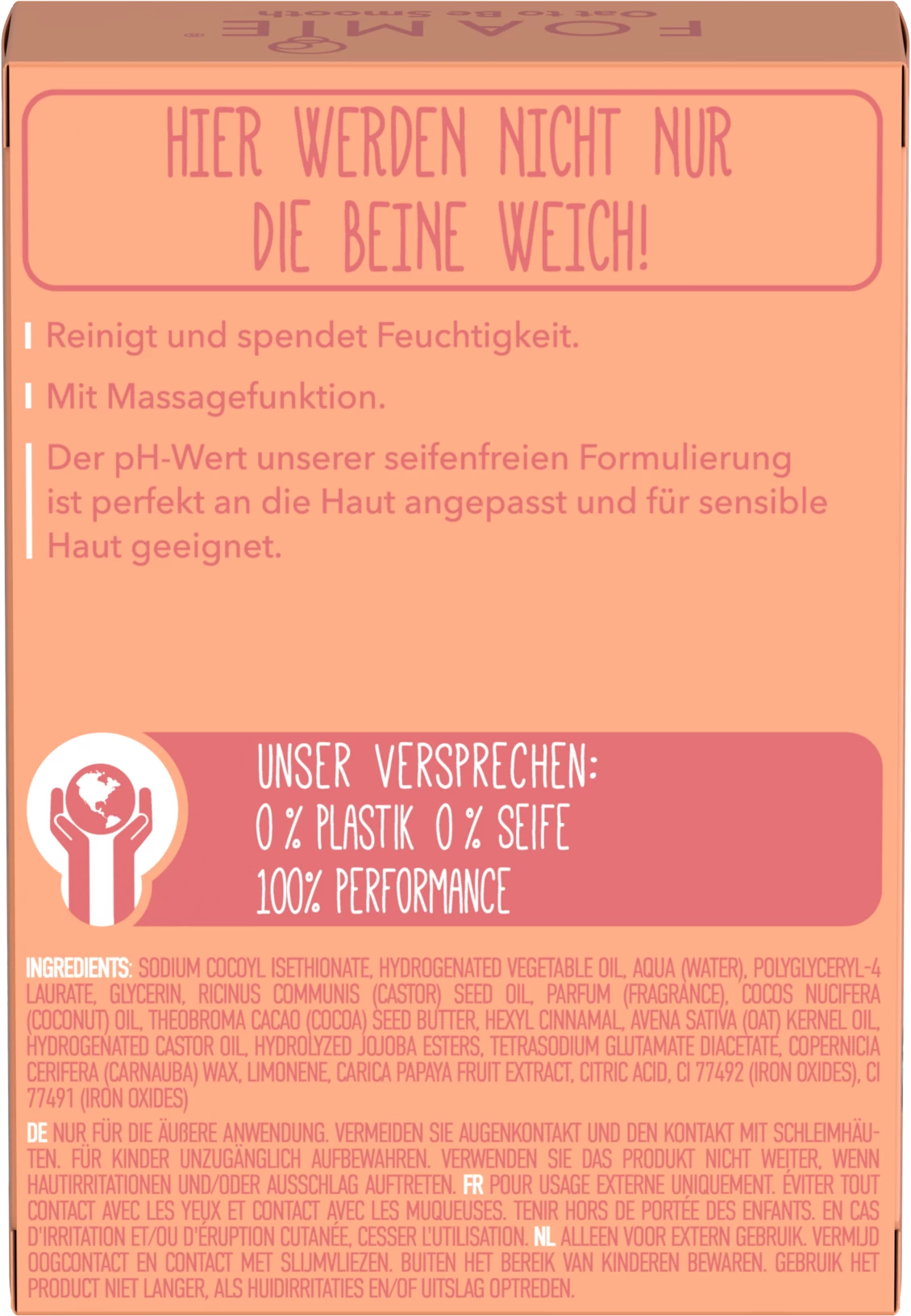 Feste Duschpflege Papaya & Hafermilch 5 Feste Duschpflege Papaya & Hafermilch – Bild 3