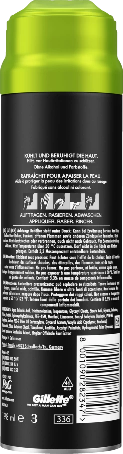 Gillette® Labs Schnell Aufschäumendes Rasiergel -hochwertige Pflegeprodukte MAM 8657471 SHOP IMAGE 1.4