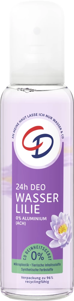 24h Deodorant Zerstäuber Wasserlilie