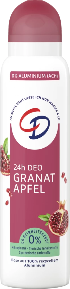 24h Deodorant Spray Granatapfel