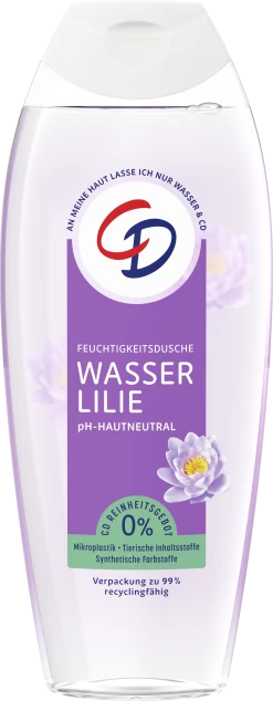Feuchtigkeitsdusche Wasserlilie