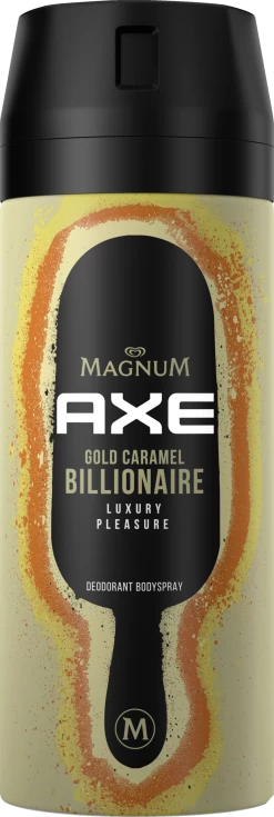 Axe Deo & Body Spray Gold Caramel Billionaire Magnum