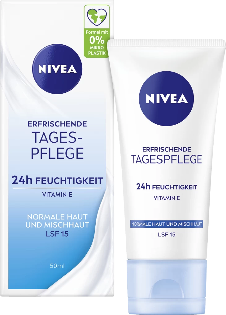 Nivea Erfrischende Tagespflege 24h Feuchtigkeit 6 Nivea Erfrischende Tagespflege 24h Feuchtigkeit – Bild 4