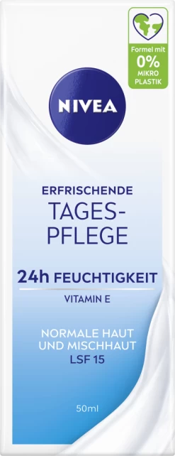 Nivea Erfrischende Tagespflege 24h Feuchtigkeit