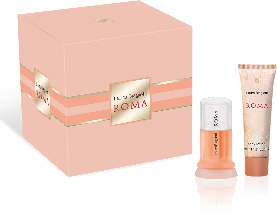 Laura Biagiotti Geschenkset Roma Donna, Edt 25 Ml & Body Lotion 50 Ml 3 Laura Biagiotti Geschenkset Roma Donna, Edt 25 Ml & Body Lotion 50 Ml