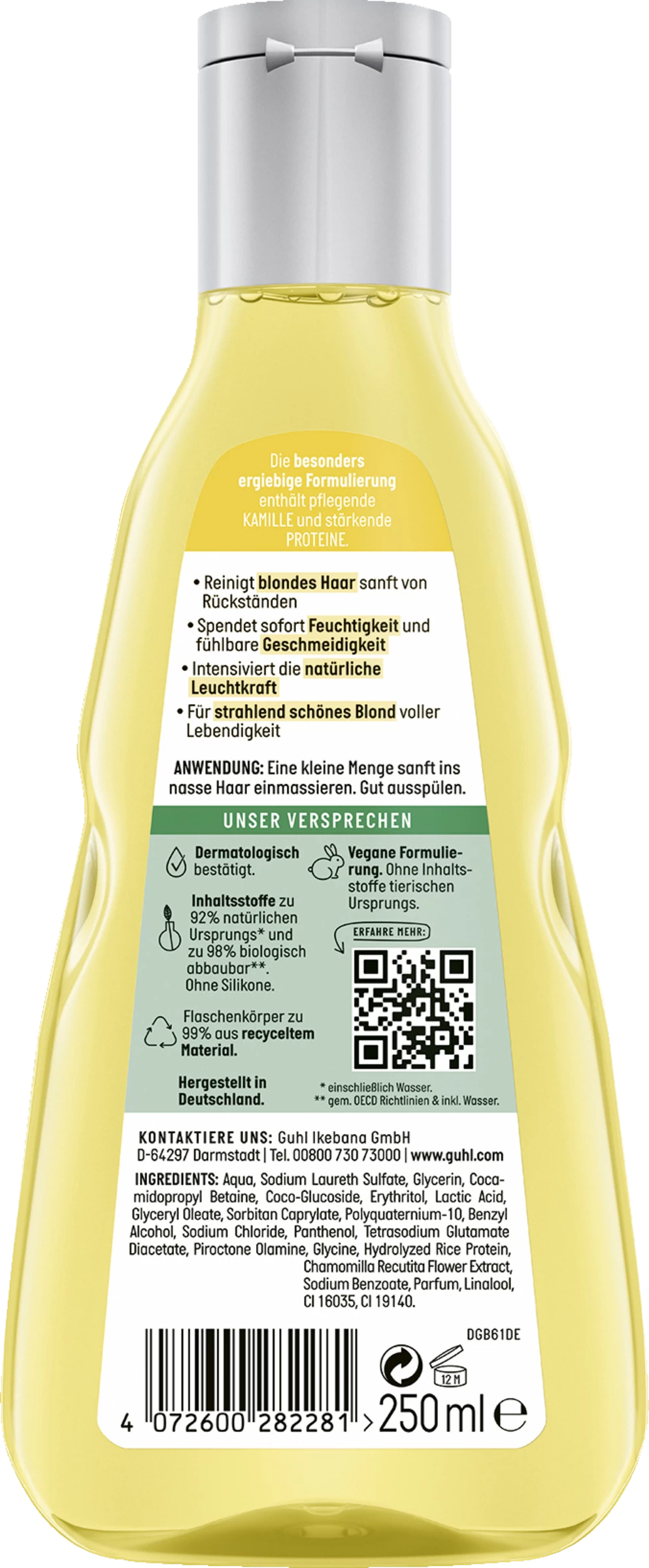 Blond Faszination Farbglanz Shampoo 4 Blond Faszination Farbglanz Shampoo – Bild 2