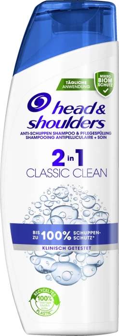 Anti-Schuppen Shampoo & Pflegespülung 2in1 Classic Clean