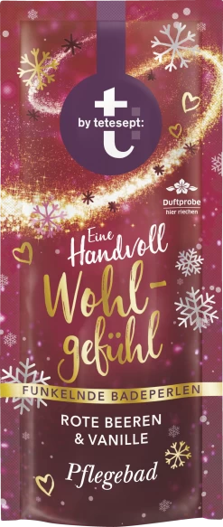 Funkelnde Badeperlen Eine Handvoll Wohlgefühl