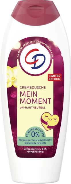 Cremedusche Mein Moment