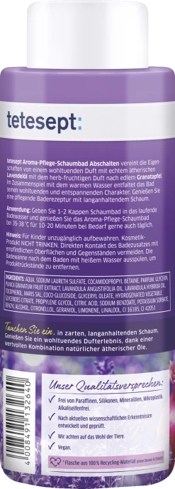 Aroma-Pflege-Schaumbad Abschalten -hochwertige Pflegeprodukte MAM 8998938 SHOP IMAGE 1.4