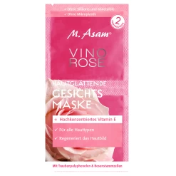 VINO ROSE Display Hautglättende Maske