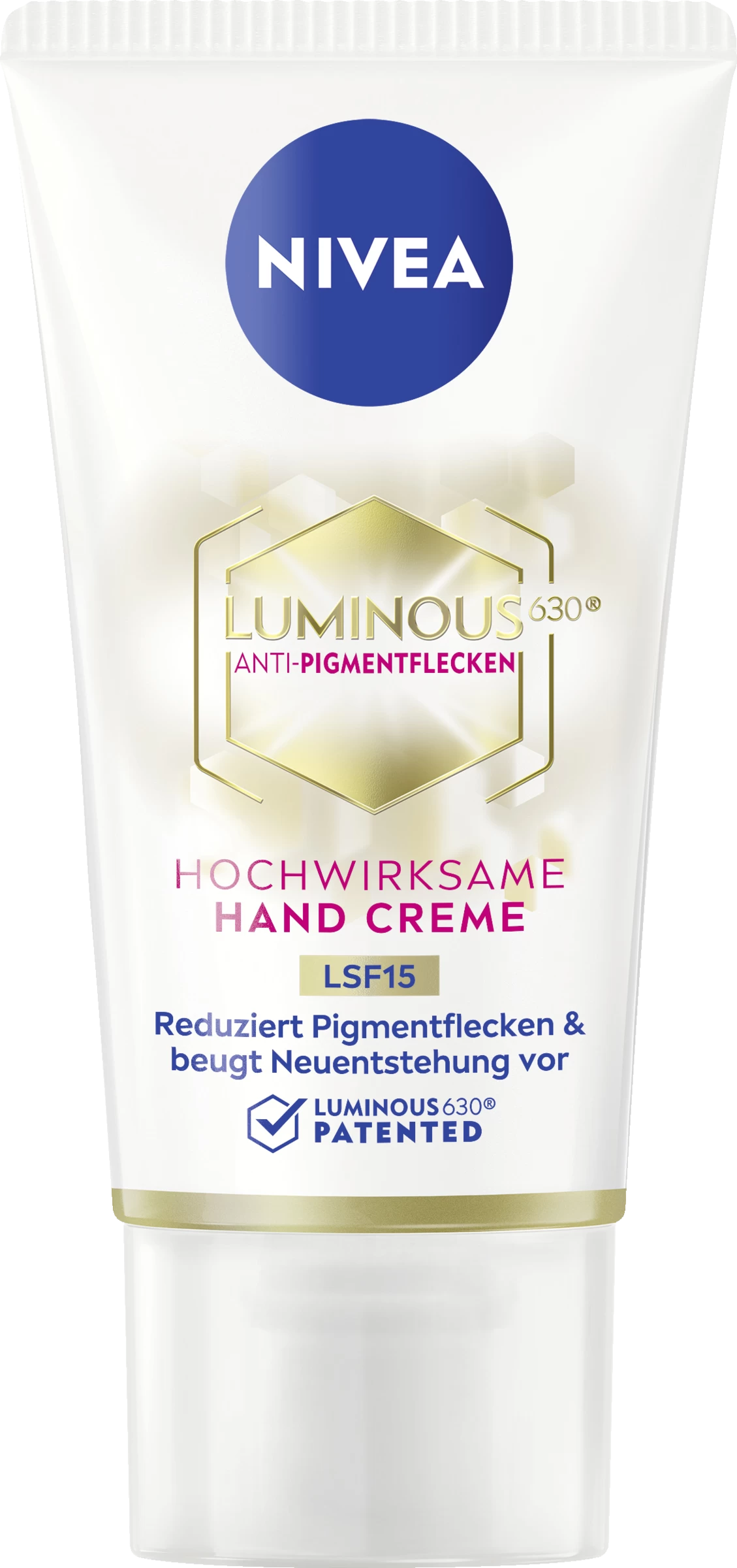 NIVEA Luminous Anti-Pigmentflecken Hochwirksame Hand Creme LSF15