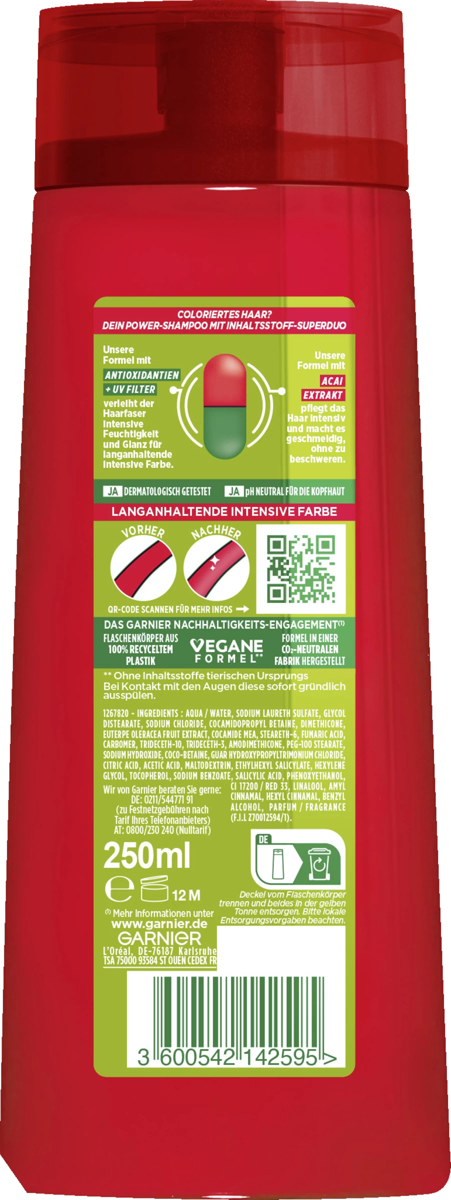 Goji Farb Power Kräftigendes Shampoo Für Coloriertes Haar 4 Goji Farb Power Kräftigendes Shampoo Für Coloriertes Haar – Bild 2
