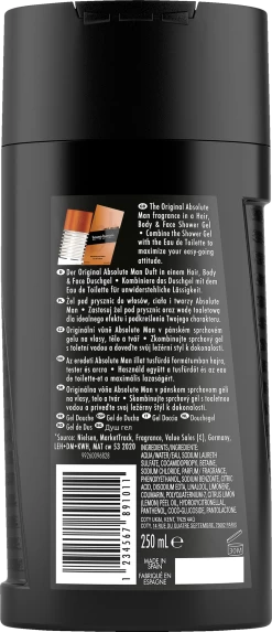 Bruno Banani Absolute Man 3-in-1 Shower Gel 6 Bruno Banani Absolute Man 3-in-1 Shower Gel -hochwertige Pflegeprodukte MAM 9333182 SHOP IMAGE 1.4