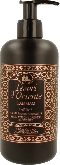 Aromatische Cremige Handseife HAMMAM Arganöl & Orangenblüte