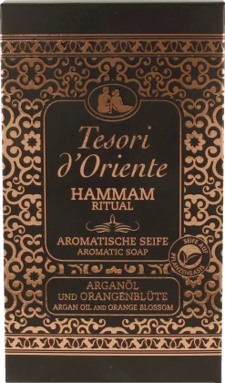 Aromatische Seife HAMMAM Arganöl & Orangenblüte