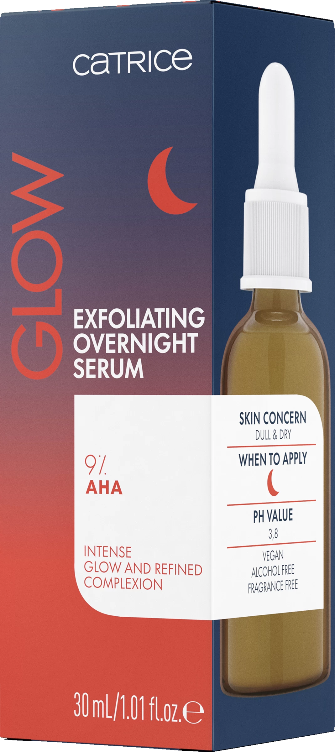 Catrice Glow Exfoliating Overnight Serum 4 Catrice Glow Exfoliating Overnight Serum – Bild 2