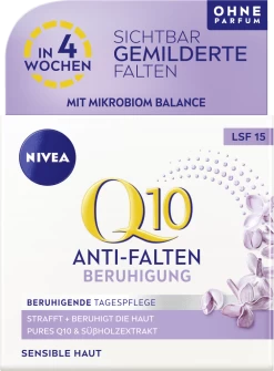 NIVEA Q10 Power Anti-Falten + Beruhigung Tagespflege Sensitive